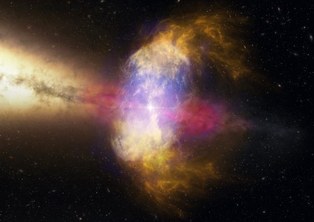 Black hole model reveals star collapse without bright explosion