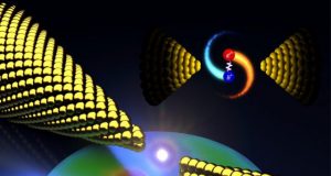 Physicists see surprisingly strong light high heat from nanogaps between plasmonic electrodes