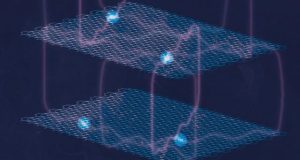 Quantum effect observed in large metal