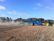 Applying rock dust to croplands could absorb up to 2 billion tonnes of CO2 from the atmosphere
