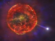 Blast sends star hurtling across the Milky Way
