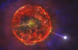 Blast sends star hurtling across the Milky Way