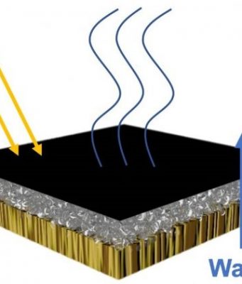 Purifying water with the help of wood bacteria and the sun