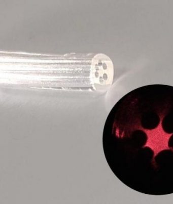 Researchers develop an optical fiber made of gel derived from marine algae