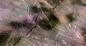 A 70 degree shift on Jupiters icy moon Europa was the last event to fracture its surface