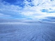 Early Mars was covered in ice sheets not flowing rivers