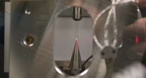 Electron movements in liquid measured in super slow motion