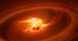 Gas reaches young stars along magnetic field lines