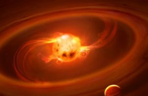 Gas reaches young stars along magnetic field lines