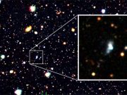 Machine learning finds a surprising early galaxy