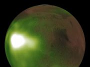 NASAs Maven observes Martian night sky pulsing in ultraviolet light