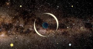 An Earth sized rogue planet discovered in the Milky Way
