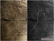Bison engravings in Spanish caves reveal a common art culture across ancient Europe