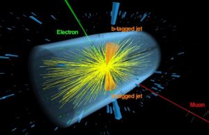 Evidence of top quarks in collisions between heavy nuclei