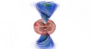Improved model shows gamma rays and gold at merging neutron stars