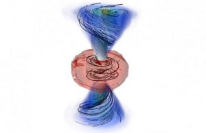 Improved model shows gamma rays and gold at merging neutron stars