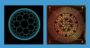 Mind and space bending physics on a convenient chip 1