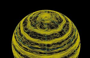New 3 D model could explain the formation of a hexagon storm on Saturn
