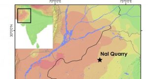 Oldest securely dated evidence for a river flowing through the Thar Desert Western India