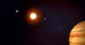 Simulations reveal that rocky super Earths with thin atmospheres are often protected by a Jupiter like planet