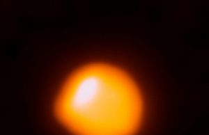 Supergiant star Betelgeuse smaller closer than first thought