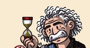 Timekeeping theory combines quantum clocks and Einsteins relativity