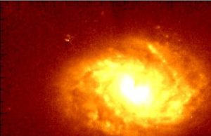 Feeding a galaxys nuclear black hole