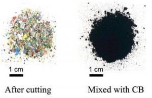 Flash graphene rocks strategy for plastic waste