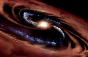 Galaxy survives black hole’s feast—for now Galaxy survives black holes feast—for now