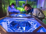 Researchers have succeeded in directly observing the formation and interaction of highly ionized krypton plasma