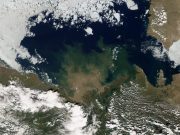 Rivers melt Arctic ice warming air and ocean