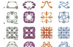Versatile building blocks make structures with surprising mechanical properties
