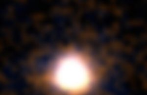 A young but completely evolved entirely self made galaxy