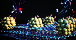 New nanomaterial helps obtain hydrogen from a liquid energy carrier in a key step toward a stable and clean fuel source