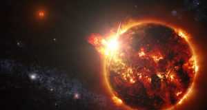 Robust stellar flares might not prevent life on exoplanets could facilitate its detection