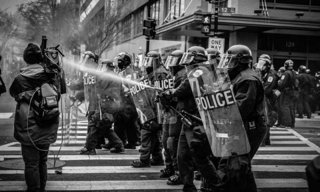 Seizing military weapons does not increase violent crime nor risk police safety Seizing military weapons does not increase violent crime nor risk police safety