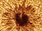 Solar telescope releases first image of a sunspot