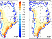 The melting of the Greenland ice sheet could lead to a sea level rise of 18 centimeters by 2100