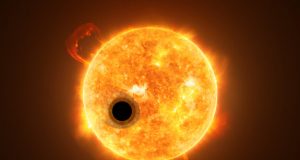 A super puff planet like no other