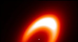 Astronomers see whirlwind around possible exoplanet in the making