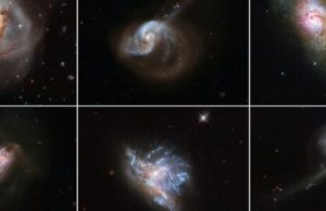 Hubble showcases six beautiful galaxy mergers