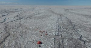 Microbes fuelled by wind blown mineral dust melt the Greenland ice sheet