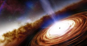 Most distant quasar discovered sheds light on how black holes grow