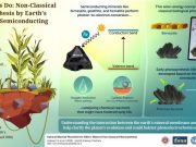 Non classical photosynthesis by earths inorganic semiconducting minerals