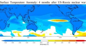 Nuclear war could trigger big El Nino and decrease seafood