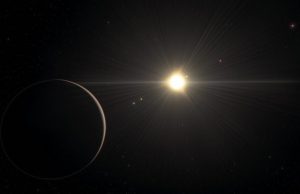 Puzzling six exoplanet system with rhythmic movement challenges theories of how planets form