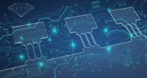 Stretching diamond for next generation microelectronics