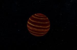 Winds and jet streams found on the closest brown dwarf