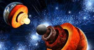 Lab team uses giant lasers to compress iron oxide revealing the secret interior of rocky exoplanets