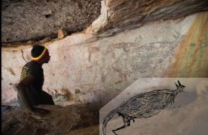 New dating techniques reveal Australias oldest known rock painting and its a kangaroo